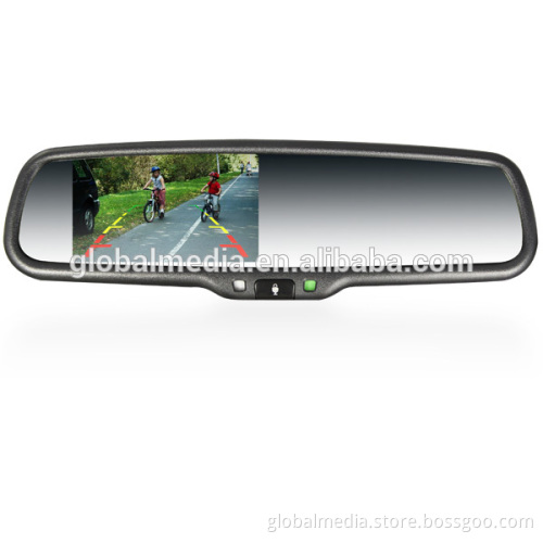 bluetooth handsfree car kit car rear view mirror with auto brightness adjustment and EC auto dimming